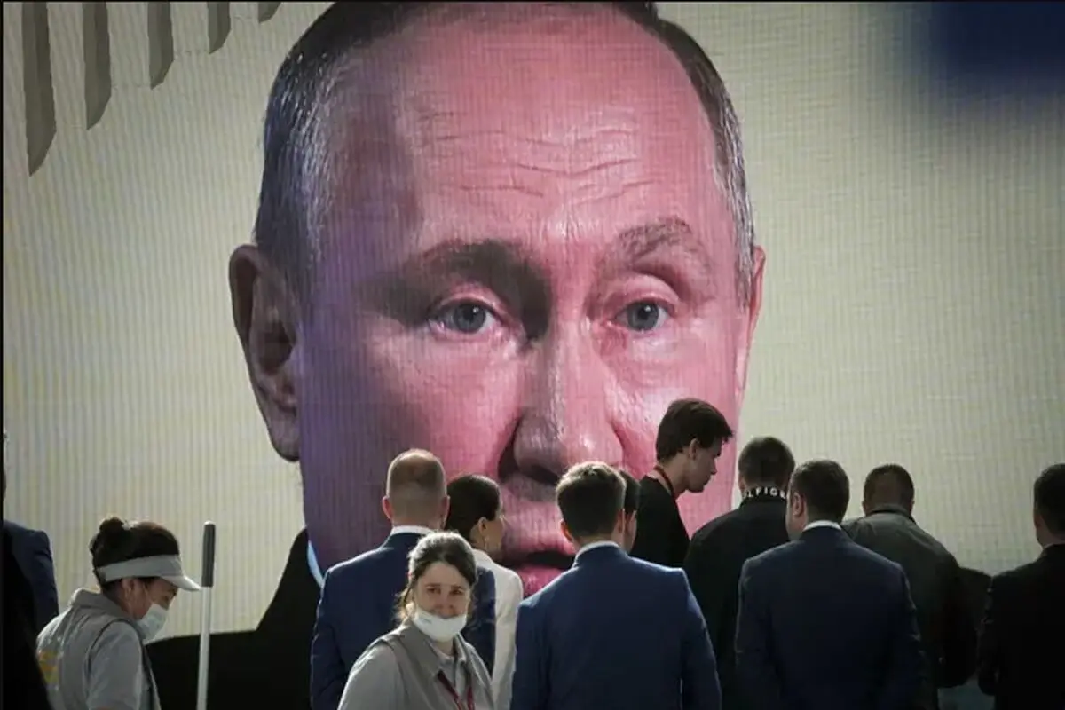 Putin calls Ukraine war sanctions ‘insane’ in combative speech