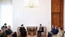  Iran, Syria vow to expand ties, fight against common enemies