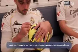 وقتی ستاره‌های رئال برای شکارچی جدید صف کشیدند‎! + ویدیو