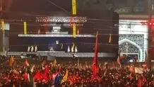 حال و هوای مصلی تهران  پیش از خواندن نماز بر پیکر رهبر شهید در صبح روز یکشنبه ۱۴ تیر ۱۴۰۵