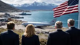 ورود مخفیانه هواپیمای پنتاگون به جنوب آرژانتین و نگرانی از طمع آمریکا به این نقطه

