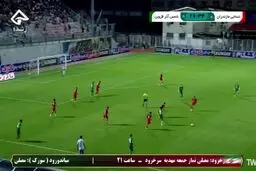 گل اول شمس آذر به نساجی+ ویدئو