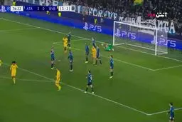 گل اول دورتموند به آتالانتا+ ویدئو