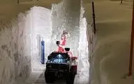 برف سنگین در ژاپن+ ویدئو