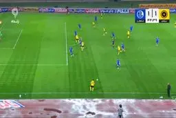 گل اول سپاهان به استقلال خوزستان را ببینید + ویدیو