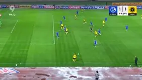 گل اول سپاهان به استقلال خوزستان را ببینید + ویدیو