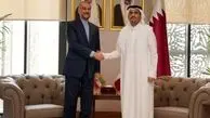 أمیر عبداللهیان یلتقی وزیر خارجیة قطر