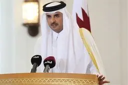 انتقاد امیر قطر از اسرائیل  