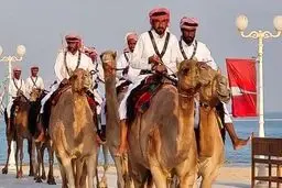تیم امنیتی پهپادی و شتری در جام جهانی!