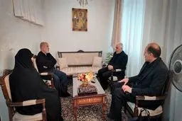 رییس سازمان زندان ها در خانه شهدای زندان اوین+ عکس