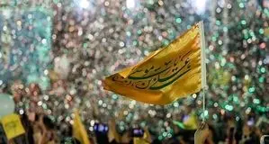 نورباران میدان  ولیعصر در شب تولد امام هشتم + فیلم