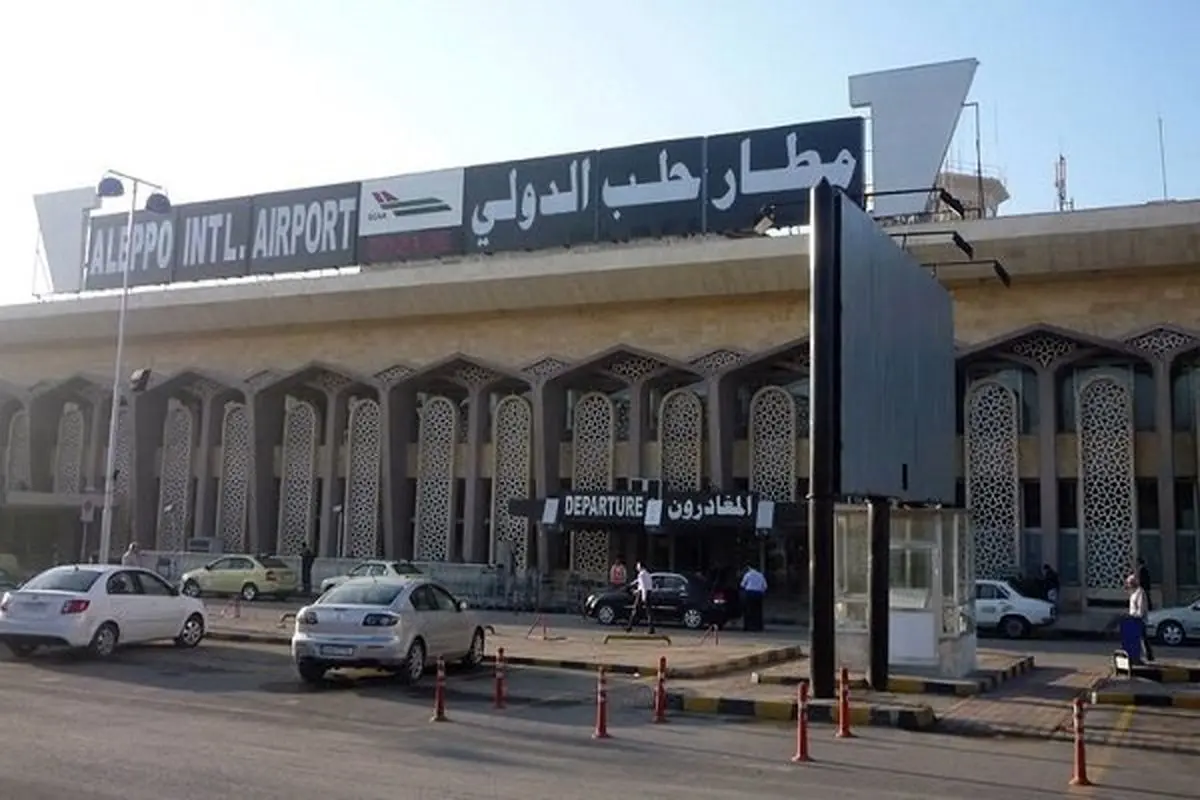 انفجار در نزدیکی فرودگاه حلب سوریه
