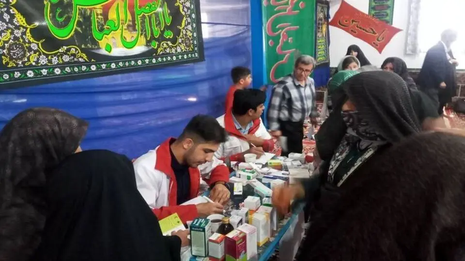 درمان زائران اربعین در کربلا شبانه روزی شد