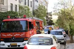 وقوع آتشسوزی در یک ساختمان در مرزداران / ۱۸ نفر نجات یافتند