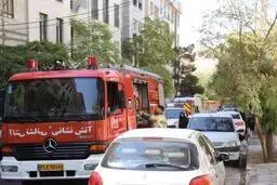 وقوع آتش‌سوزی در یک ساختمان در مرزداران / ۱۸ نفر نجات یافتند