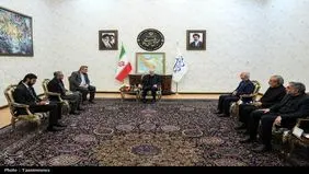 عکس‌هایی که تسنیم از دیدار وزیر کشور پاکستان و محمدباقر قالیباف منتشر کرد