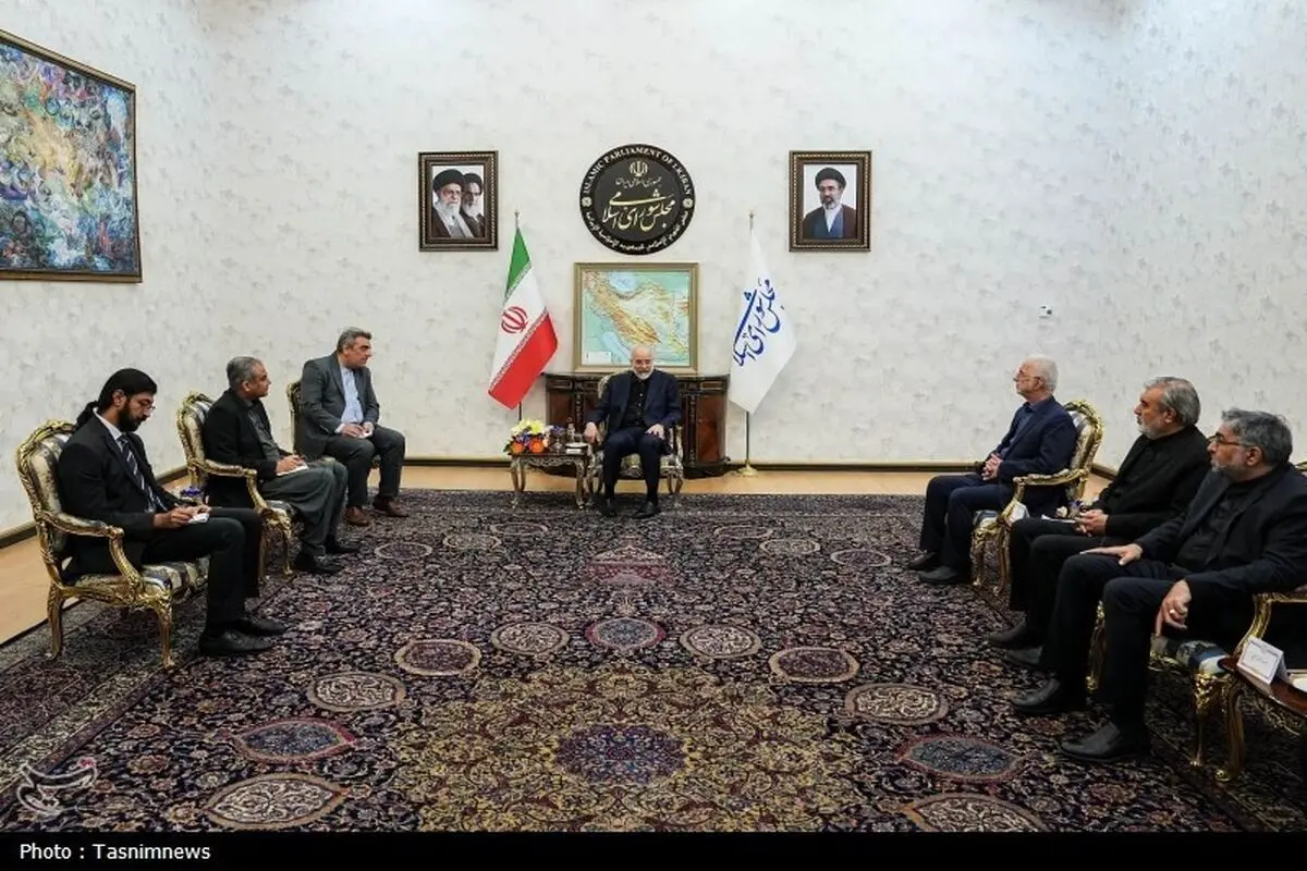 عکس‌هایی که تسنیم از دیدار وزیر کشور پاکستان و محمدباقر قالیباف منتشر کرد