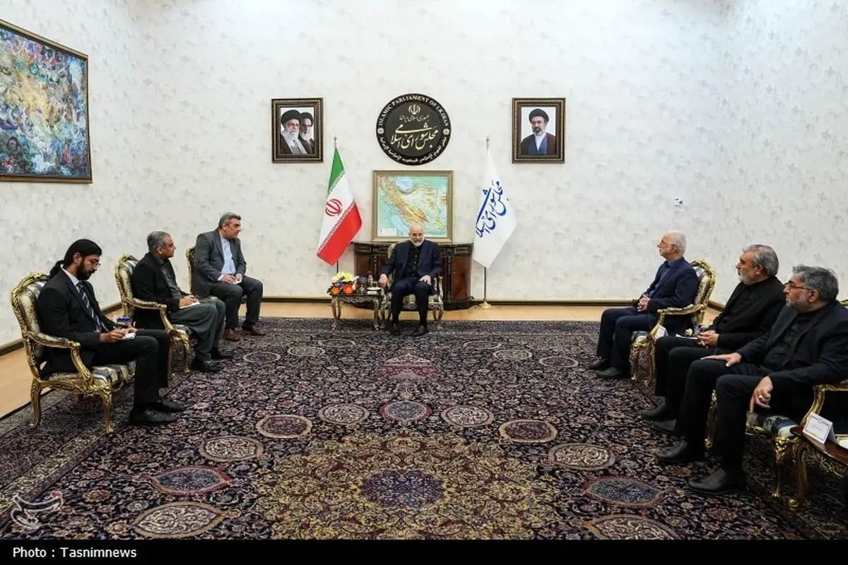 عکس‌هایی که تسنیم از دیدار وزیر کشور پاکستان و محمدباقر قالیباف منتشر کرد