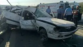 برخورد دو خودرو، مرگ یک جوان و مصدومیت پنج نفر دیگر در شرق تهران