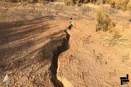 فرونشست هشداردهنده زمین در خوزستان