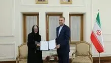 أمیر عبداللهیان یلتقی مدیرة مکتب الیونسکو الإقلیمی فی ایران