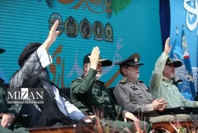 صبحگاه مشترک «عهد سربازی» در مسجد جمکران