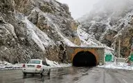 جاده چالوس بسته شد