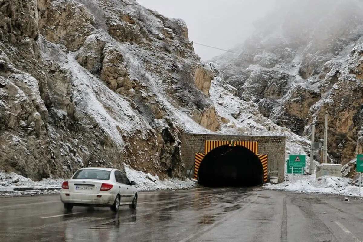 جاده چالوس بسته شد