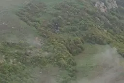 کشف بالگرد رئیس جمهور/ آثاری از زنده بودن سرنشینان مشاهده نشده است
