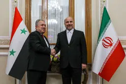 نخست وزیر سوریه با رئیس مجلس دیدار کرد

