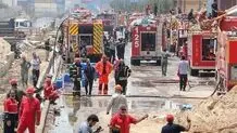 گزارش تصویری تازه از روز سوم حادثه تلخ انفجار بندرعباس