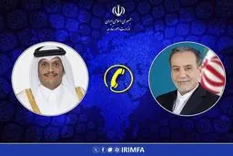 عراقچی با وزیر امور خارجه قطر تلفنی گفت‌وگو کرد