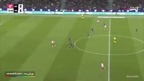 گل اول اتلتیکو مادرید به بارسلونا+ ویدئو