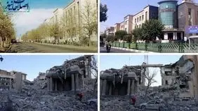 آسیب به سومین بنای تاریخی تهران در اثر حملات آمریکا و اسرائیل + عکس