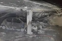 جزئیات آتش سوزی ساختمان چهار طبقه در بزرگراه رسالت تهران اعلام شد