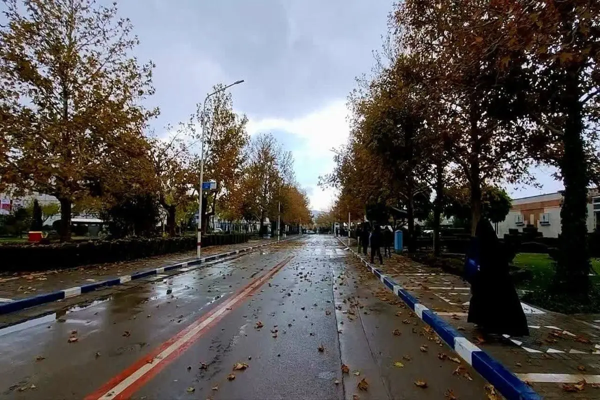 زمان بارش برف و باران در تهران
