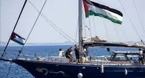 دستور توقف گرتا تونبرگ در نزدیکی غزه داده شد

