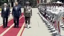 استقبال عارف از نخست‌وزیر ازبکستان
