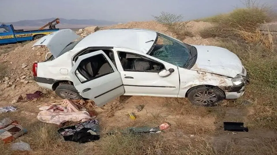 واژگونی مرگبار خودرو زائران اربعین/ 3 نفر جان باختند