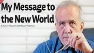 Mainstream media react to Pezeshkian "message to new world"
