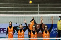 منتخب ناشئات ایران یهزم نظیره الاسترالي في بطولة آسیا بالکرة الطائرة