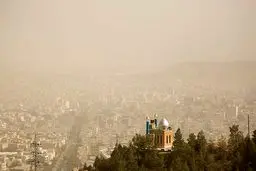 تعطیلی مدارس کردستان با ورود موج جدید گردوغبار