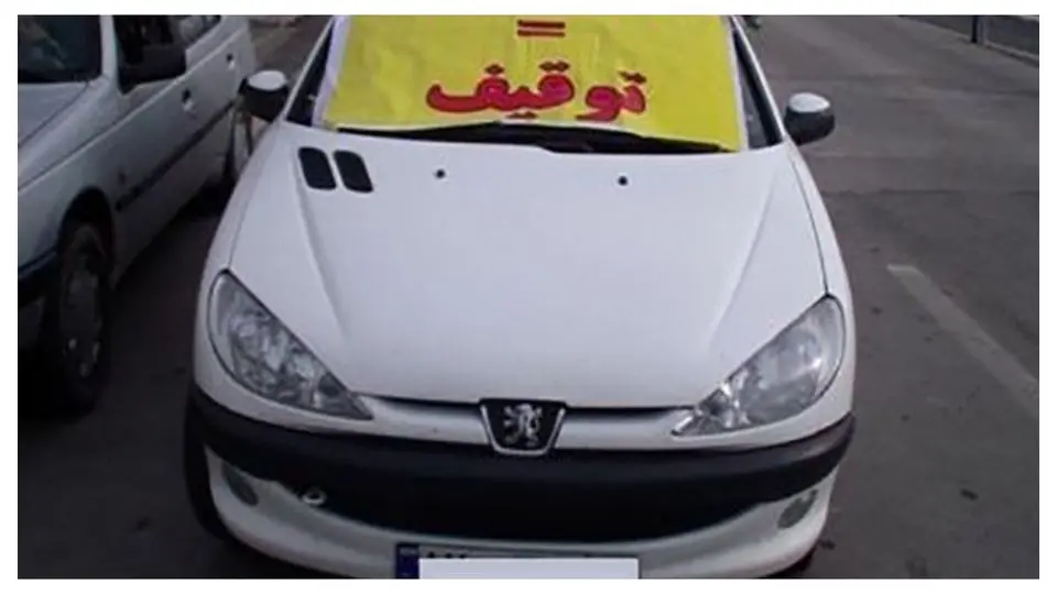 راننده ۱۳ ساله توقیف شد