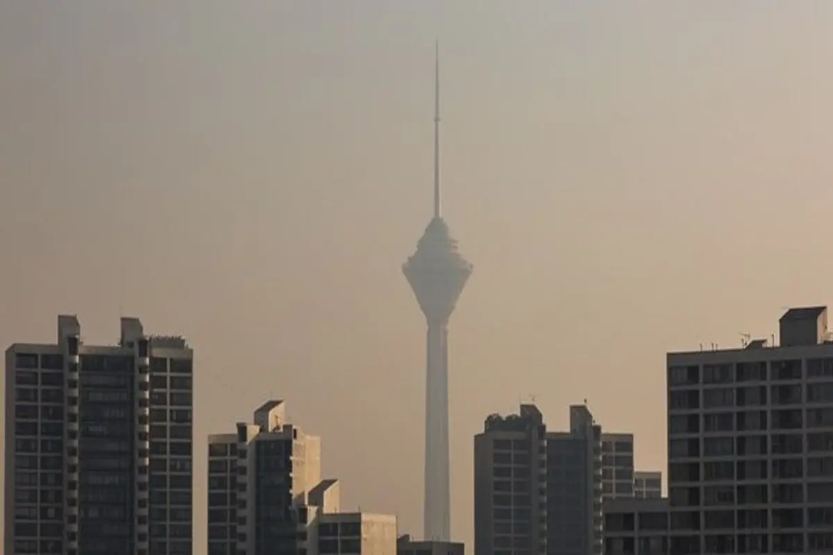 هوای تهران برای گروه های حساس آلوده است

