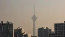 هوای تهران برای گروه های حساس آلوده است

