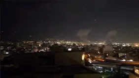 مقابله پدافند تهران با حملات امشب اسرائیل + ویدئو