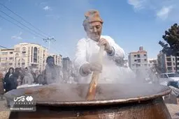 تصاویر زیبا از جشنواره سمنو در بجنورد