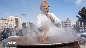 تصاویر زیبا از جشنواره سمنو در بجنورد