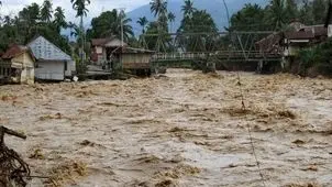 شمار تلفات سیل و رانش زمین در سوماترای اندونزی به ۱۰۰۰ نفر رسید
