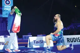 زارع چهارمین آزادکار  پرافتخار تاریخ ایران